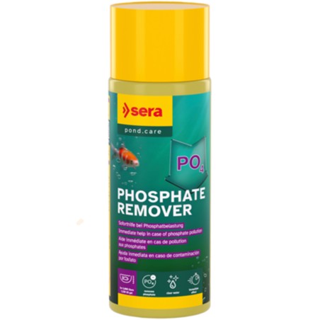 Sera Pond Phosphate Remover 500ml - Abbassa il Livello di Fosfati nei Laghetti