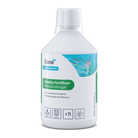 Oase Weekly Fertilizer 500ml - fertilizzante settimanale per piante acquatiche