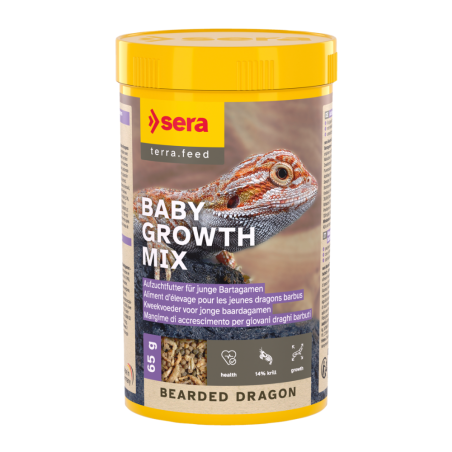 Sera Bearded Dragon Baby Growth Mix 250ml/65g - Mangime di accrescimento per giovani draghi barbuti