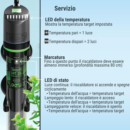Tetra HT Electronic Heater - Riscaldatore elettronico