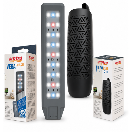 Amtra Nanotank System 60 LED – Acquario 60L cm38x38x43h completo con illuminazione e filtro
