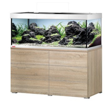 EHEIM Proxima TEC 325 Rovere - acquario 325L cm130x50x50h con supporto, LED, filtro e riscaldatore