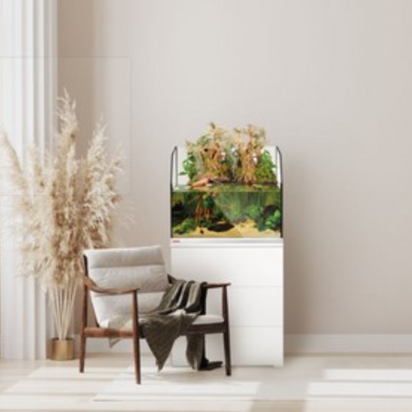Eheim Proxima Fauna 113 Bianco - Paludario 113L cm65x50x35/50h con supporto