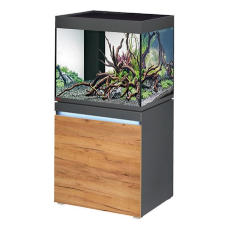 EHEIM incpiria 230 lt - acquario con mobile graphit/nature 70x60x65h
