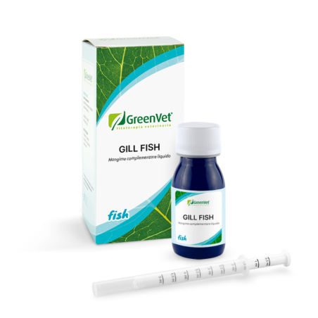 GreenVet Gill Fish 50gr – Mangime Complementare Liquido per Pesci d’Acqua Dolce