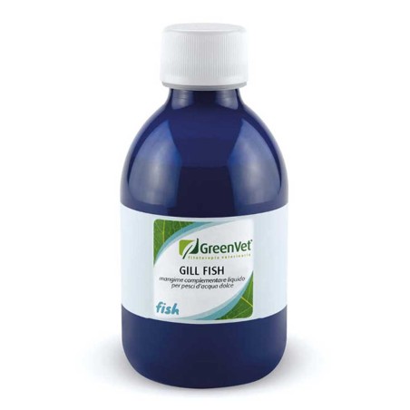 GreenVet Gill Fish 250gr – Mangime Complementare Liquido per Pesci d’Acqua Dolce