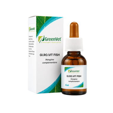 GreenVet GI.RO.VIT Fish 25gr – Multivitaminico...