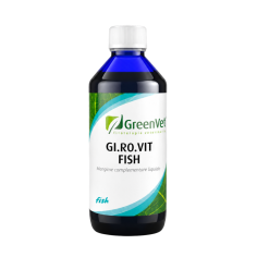 GreenVet GI.RO.VIT Fish 500gr – Multivitaminico per Pesci...