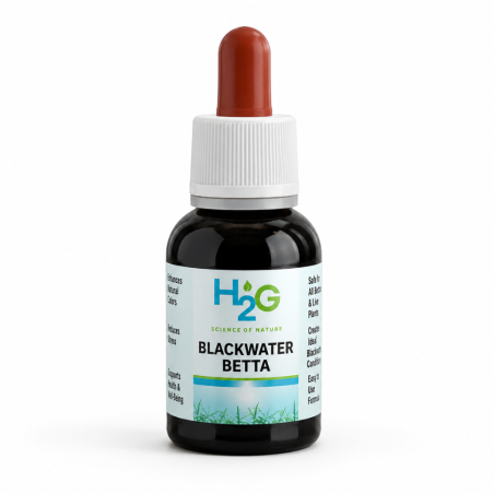 GreenVet H2G Blackwater Betta 25ml - biocondizionatore per Betta e acquari blackwater