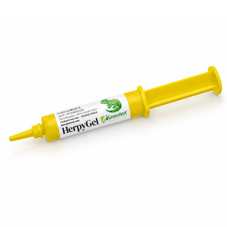GreenVet HerpygGel 15ml - gel lenitivo ad uso esterno per rettili