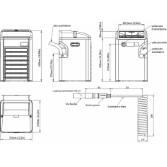 Teco Drop-in DI2000 R290 - refrigeratore con scambiatore... 2
