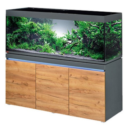 EHEIM incpiria 530 lt - acquario con mobile graphit/nature 160x60x65h