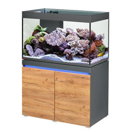 Eheim Incpiria Reef 330 Graphit/Nature - acquario 330L cm100×60×65h con supporto e sump