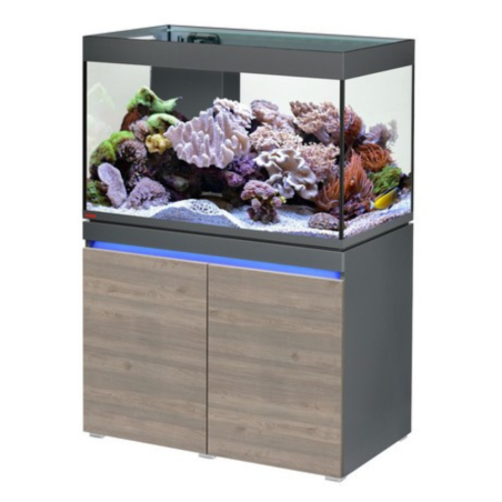 Eheim Incpiria Reef 330 Graphit/Rustic Oak - acquario 330L cm100×60×65h con supporto e sump