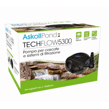 Askoll Pond Tech Flow 5300 - Pompa per Laghetto...