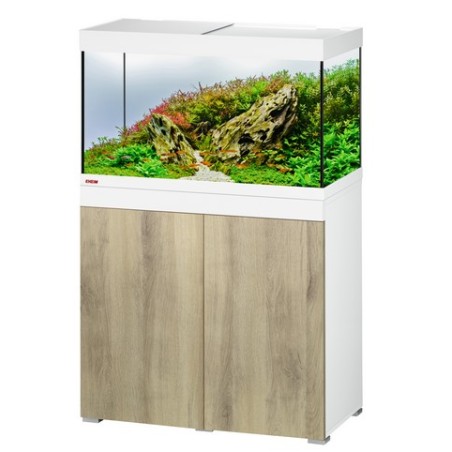 Eheim Vivaline LED 144 Combi Artic/Wood - acquario 144L cm 80x40x45h con supporto,illuminazione,filtro e riscaldatore