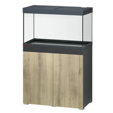 Eheim Vivaline LED 144 Combi Anthracite/Wood - acquario 144L cm 80x40x45h con supporto,illuminazione,filtro e riscaldatore