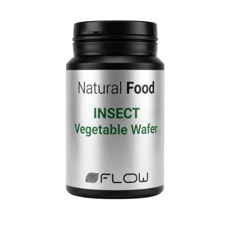 Flow Natural Food Insect Vegetable Wafer 50gr - Mangime in Wafer per Pesci da Fondo