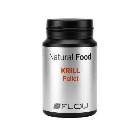 Flow Natural Food Krill Pellet 1,2mm 50gr - Mangime Premium in Granuli per Pesci Tropicali
