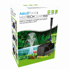 Askoll Pond Multitech Clear 9500 - Sistema Filtro Pompa...
