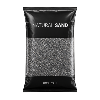 Flow Natural Sand Grey 0,4-0,9mm 4Kg - Sabbia...