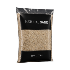 Flow Natural Sand White 0,4-0,9mm 4Kg - Sabbia Naturale...
