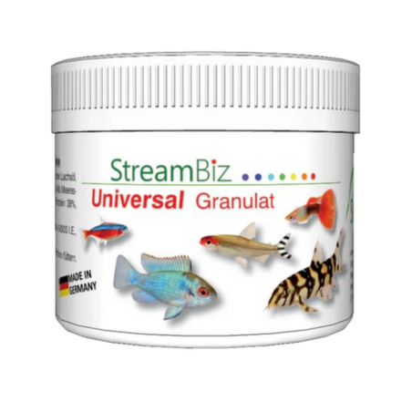 Streambiz Universal Granules 80 g - mangime in granuli per pesci ornamentali tropicali