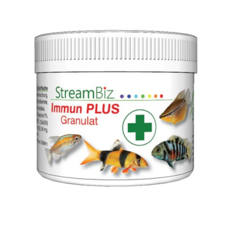 Streambiz Immun Plus Granules 80 g - mangime in granuli per pesci ornamentali tropicali