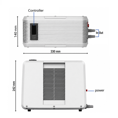Hailea HB-60A – Mini Refrigeratore per acquari...