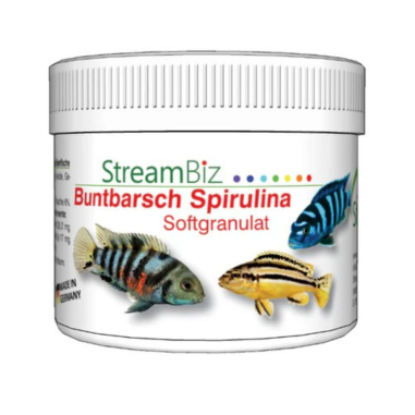 Streambiz Cichlid Spirulina Softgranules 230 g...
