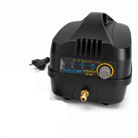 Hailea CP-40 - Aeratore AC/DC con Batteria al litio 40L/min 8w