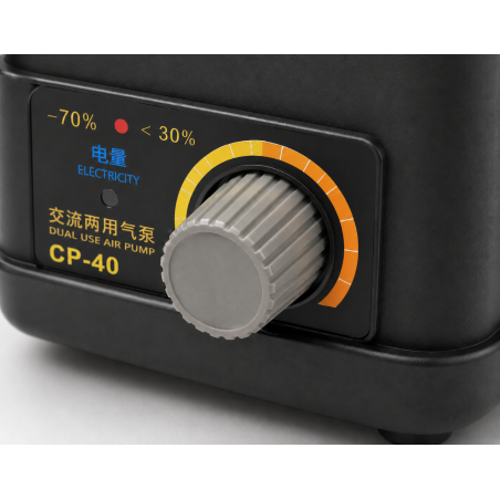 Hailea CP-40 - Aeratore AC/DC con Batteria al litio 40L/min 8w