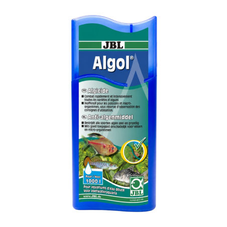 JBL Algol 250ml - Antialghe per Acquari d'acqua dolce