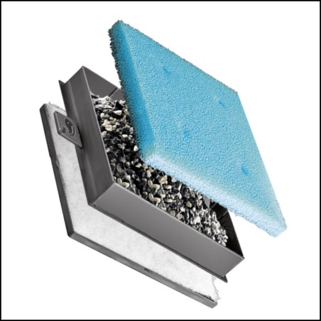 Sicce Aqua Filtra 40 – Filtro a Zainetto 600 l/h 7w per Acquari fino a 150 Litri