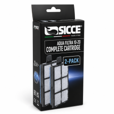 Sicce Ricambio Complete Cartridge per Aqua Filtra 10-20 2pz