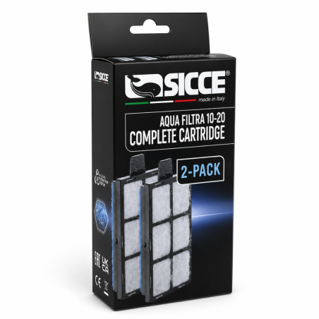 Sicce Ricambio Complete Cartridge per Aqua Filtra 10-20 2pz