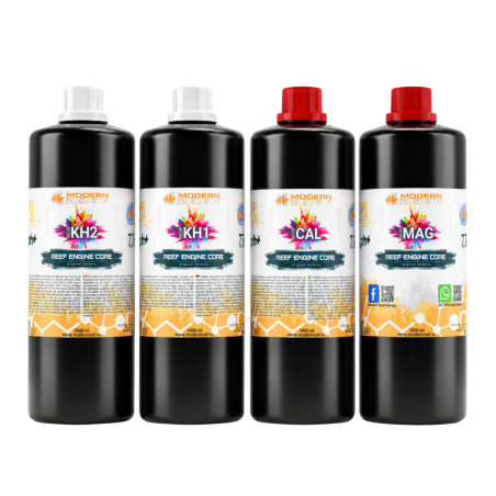 Modern Reef All-in-One pH+ 7.7x Reef Engine Core 4x1000ml – metodo Balling