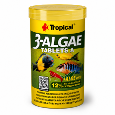 Tropical 3-Algae Tablets A 250ml/340pz - compresse...