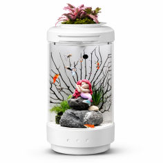 MicMol Aqua Pod 4 – Mini acquario da tavolo 4,3 litri con... 2