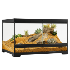 Exo Terra Pro Terrarium Medium Low 60x45x30 cm – Terrario... 2