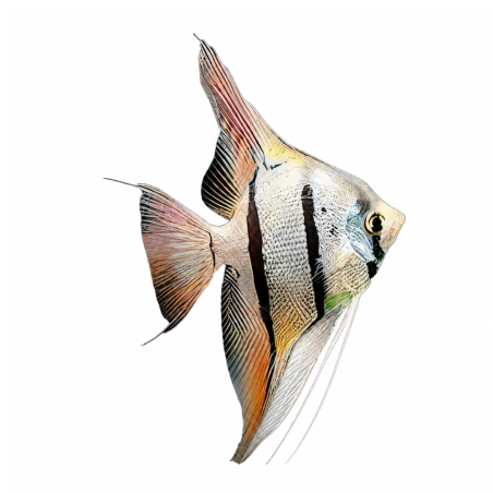 Pterophyllum scalare - Angel Peruvian - cm 4