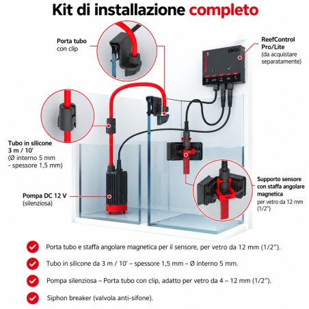 Red Sea ReefControl ATO Module – Sistema di rabbocco automatico digitale