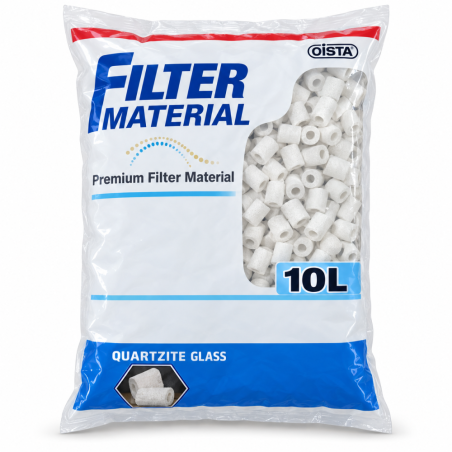 Ista Filter Material Quartzite Glass - cannolicchi in vetro sinterizzato