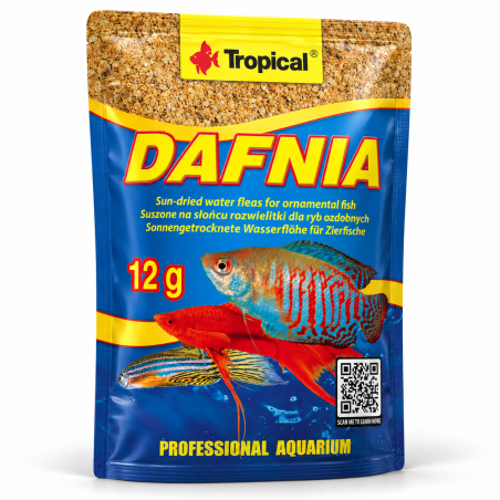 Tropical Dafnia Liofilizzata sacchetto da 12gr - stimola la predazione