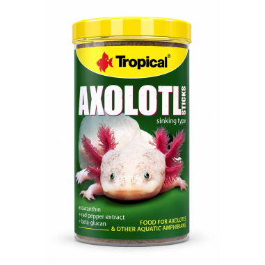 Tropical Axolotl Sticks 250ml/135gr – alimento...