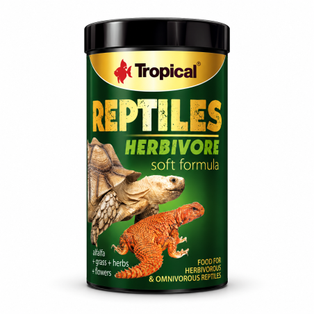 Tropical Reptiles Herbivore Soft Formula 1000ml/260gr – alimento per rettili erbivori e onnivori