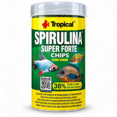 Tropical Spirulina Super Forte 36% Chips...