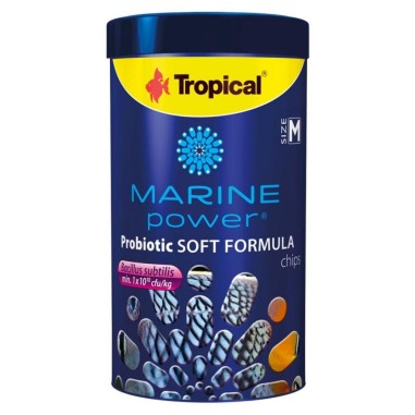 Tropical Marine Power Probiotic Soft Formula M 100ml/52g - mangime base in granuli morbidi per tutti i pesci marini