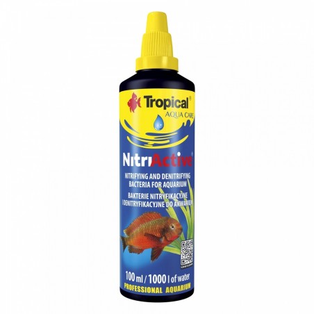 Tropical Nitri-Active 100ml – Batteri nitrificanti e denitrificanti per acquario
