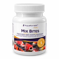 Aquaforest Pond Mix Bites S Free Sample 75gr – Mangime proteico per Koi e pesci da laghetto